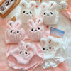 Cute Bunny Plush Bra & Panty Set for Women